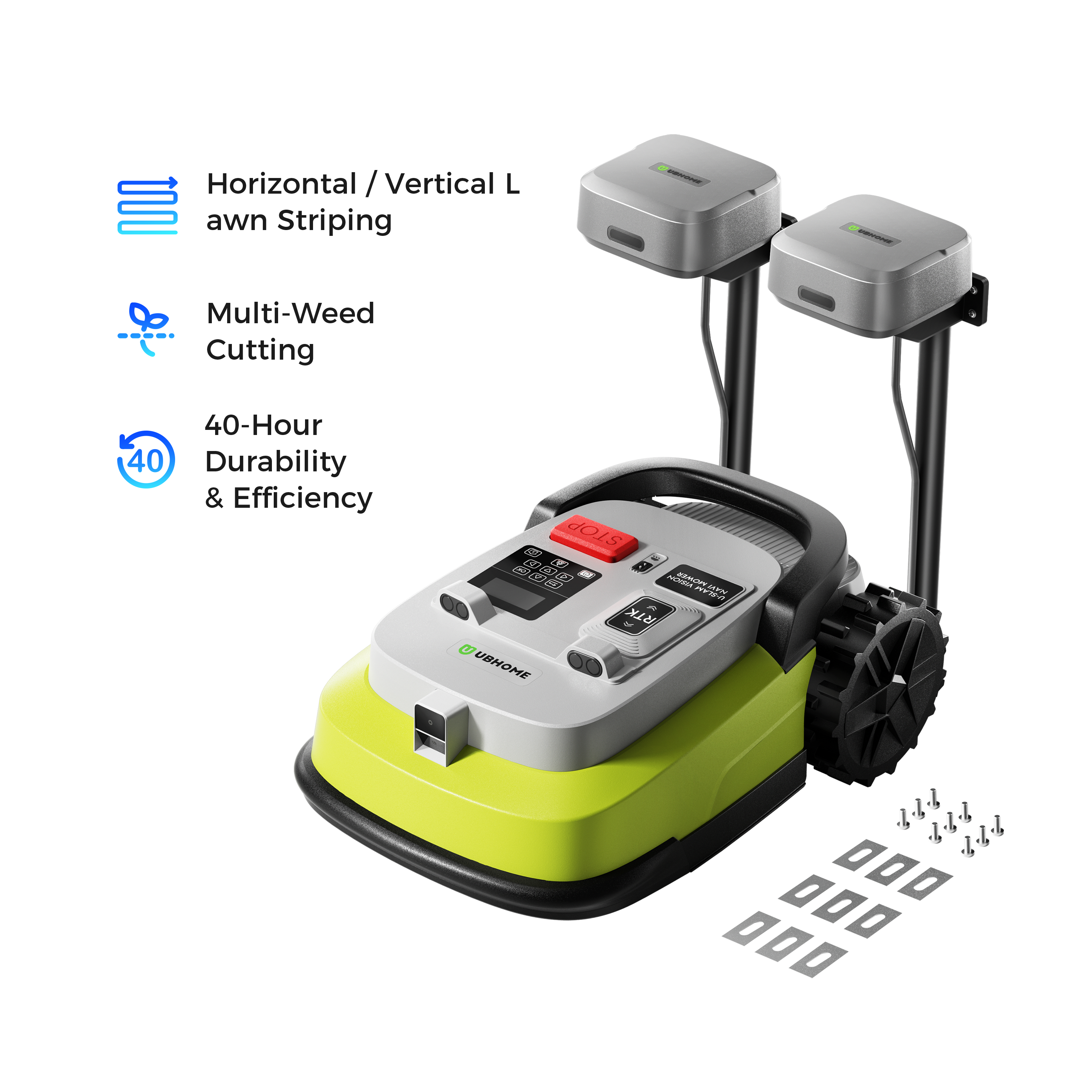 UBHOME M10 Smart Robotic Lawn Mower