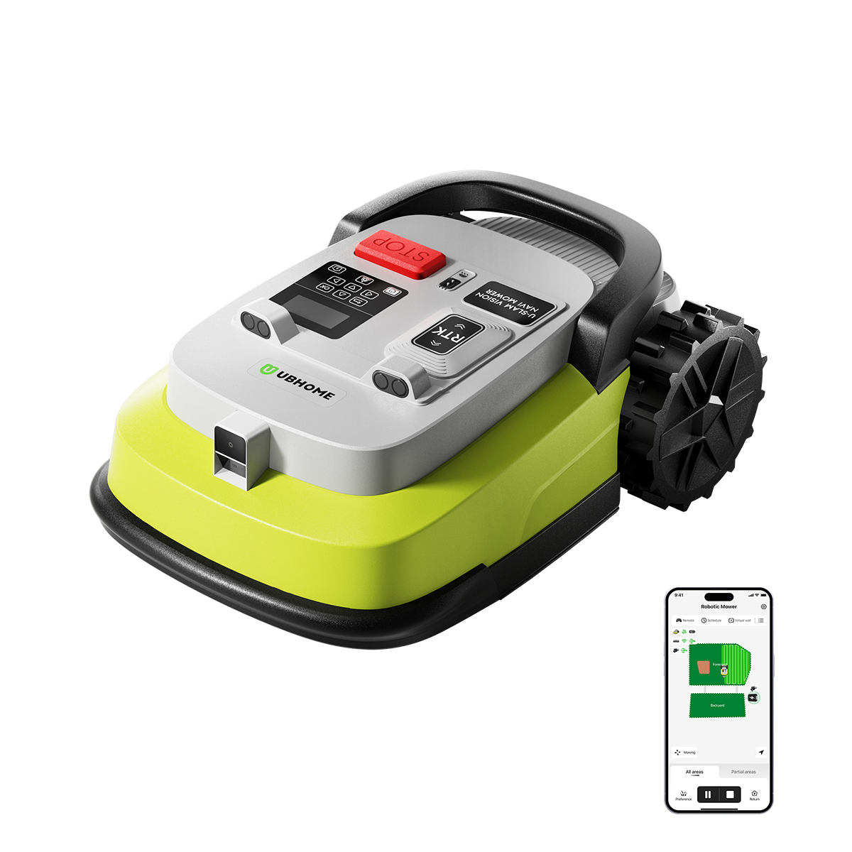 UBHOME M10 Smart Robotic Lawn Mower